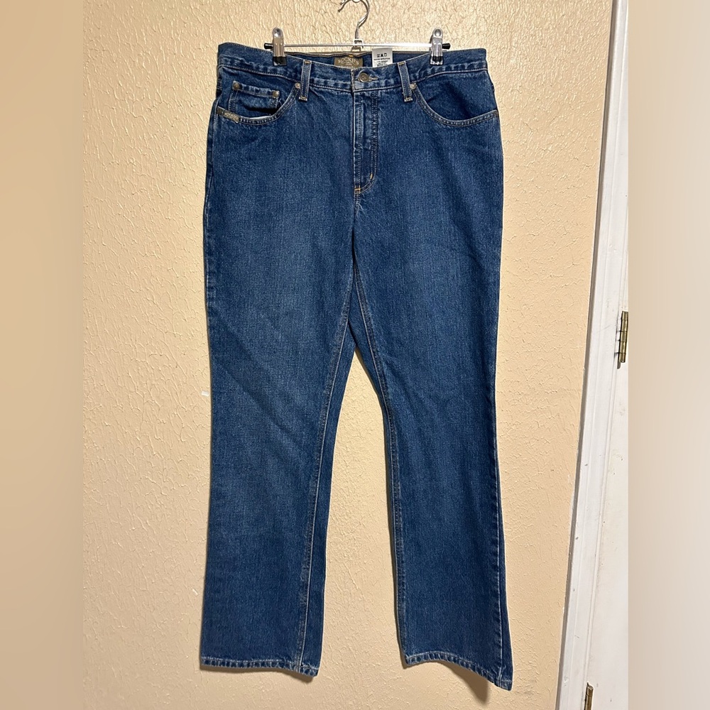 Rockies‎ Jeans Relaxed Size Size 14 Long Denim Plus Size Corregidor Cowgirl